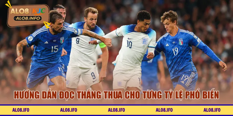 Hướng dẫn đọc thắng thua cho từng tỷ lệ phổ biến